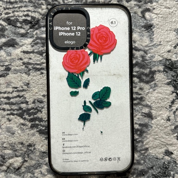 Iphone 12 Pro casetify clear case x2 - Picture 2 of 4